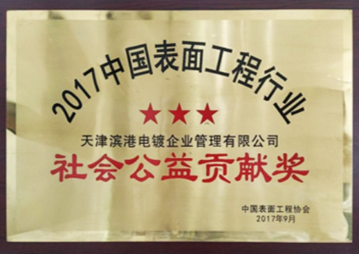 社会公益贡献奖