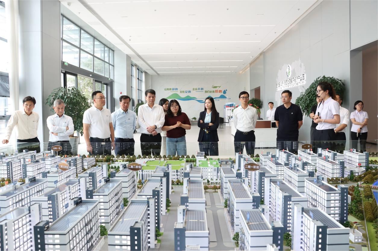 深化中越产业交流，共践绿色循环发展——越南工贸部代表团莅临华东园区考察交流
